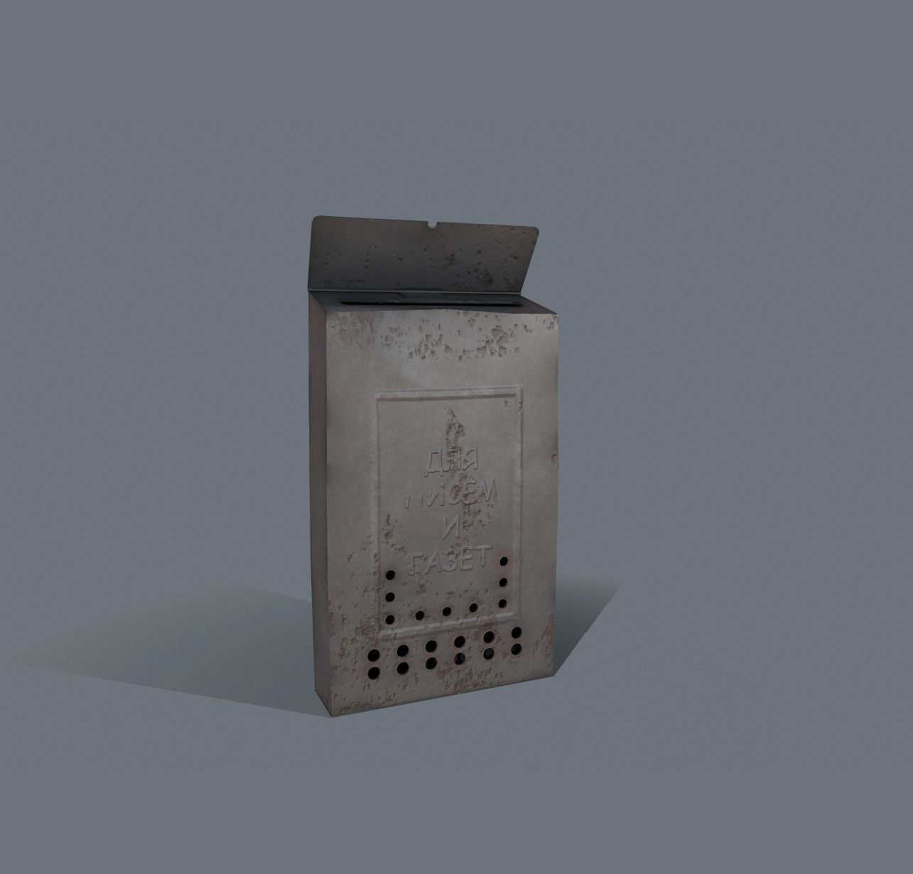 MailBox Low-poly 3D model