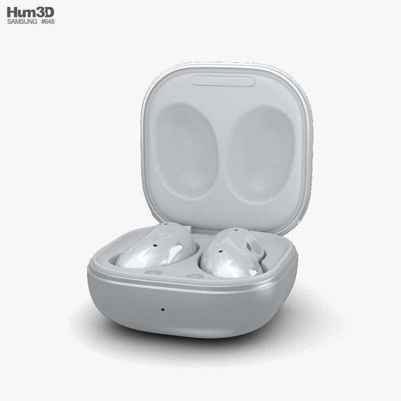 3D Samsung Galaxy Buds Live Mystic White | CGTrader