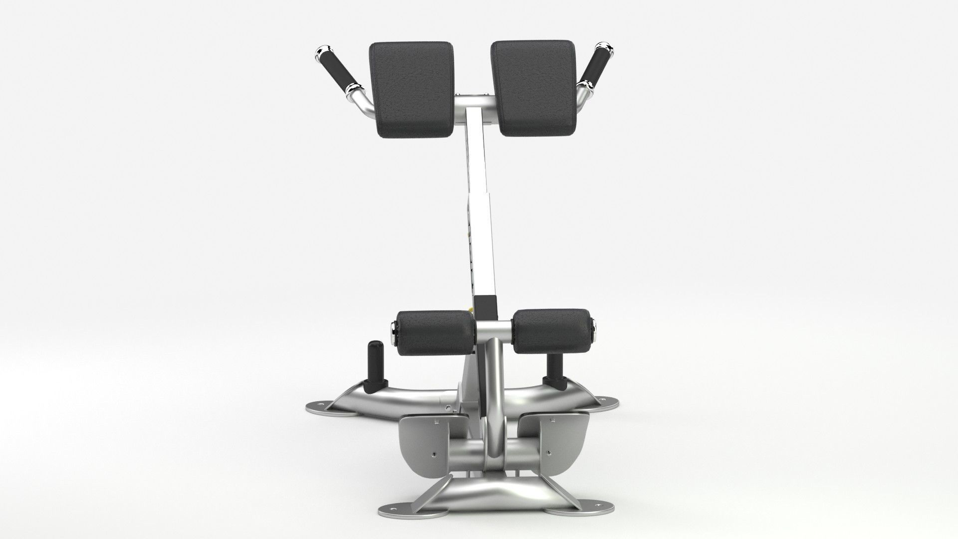 Hoist Hyperextension gym equipment 3D model CGTrader