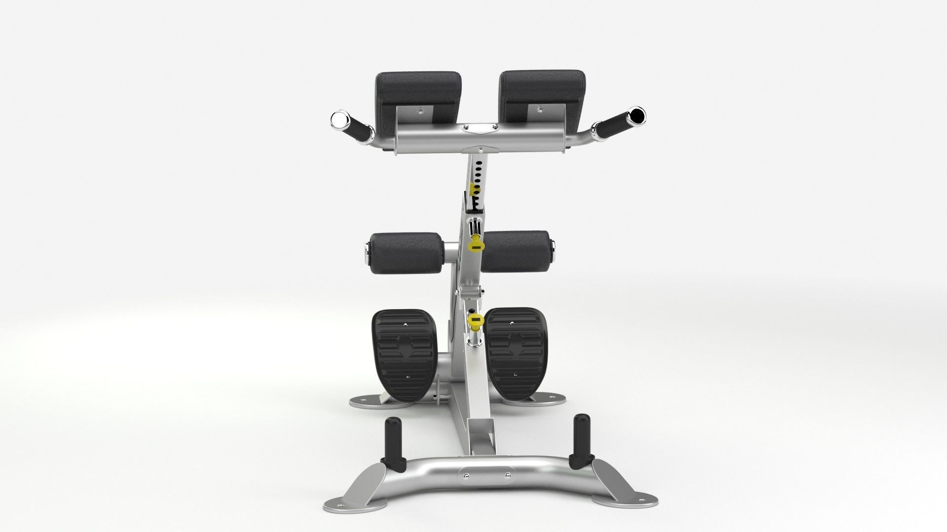 Hoist Hyperextension gym equipment 3D model CGTrader