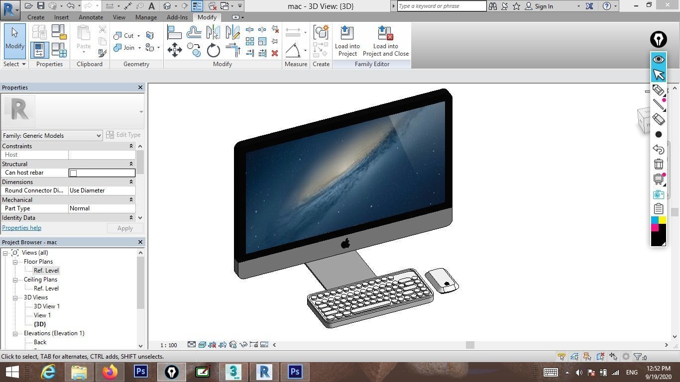 Apple computer and pc family for revit 2027 3D model | CGTrader