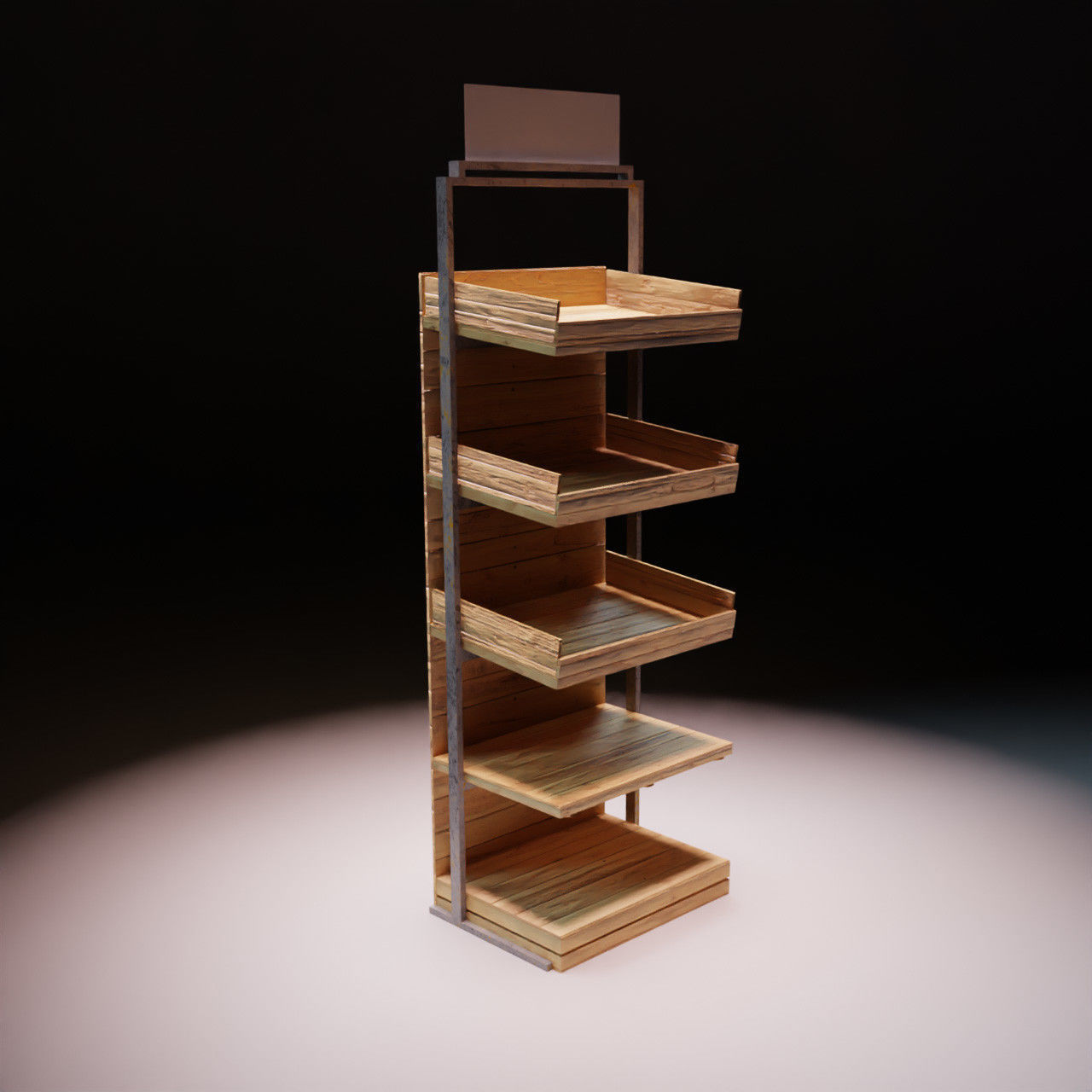 The Display Rack 3D model CGTrader