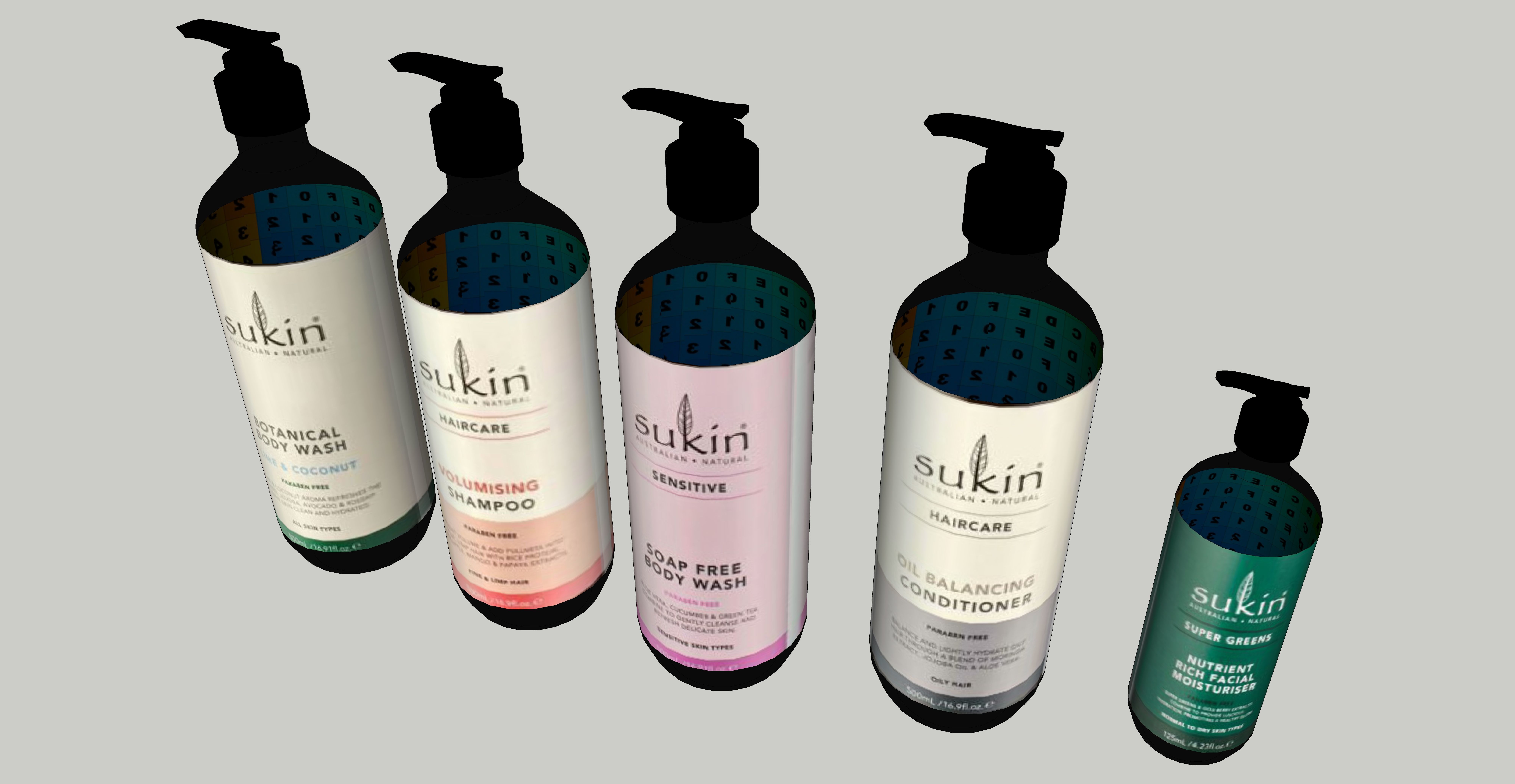 Cosmetics Bottles