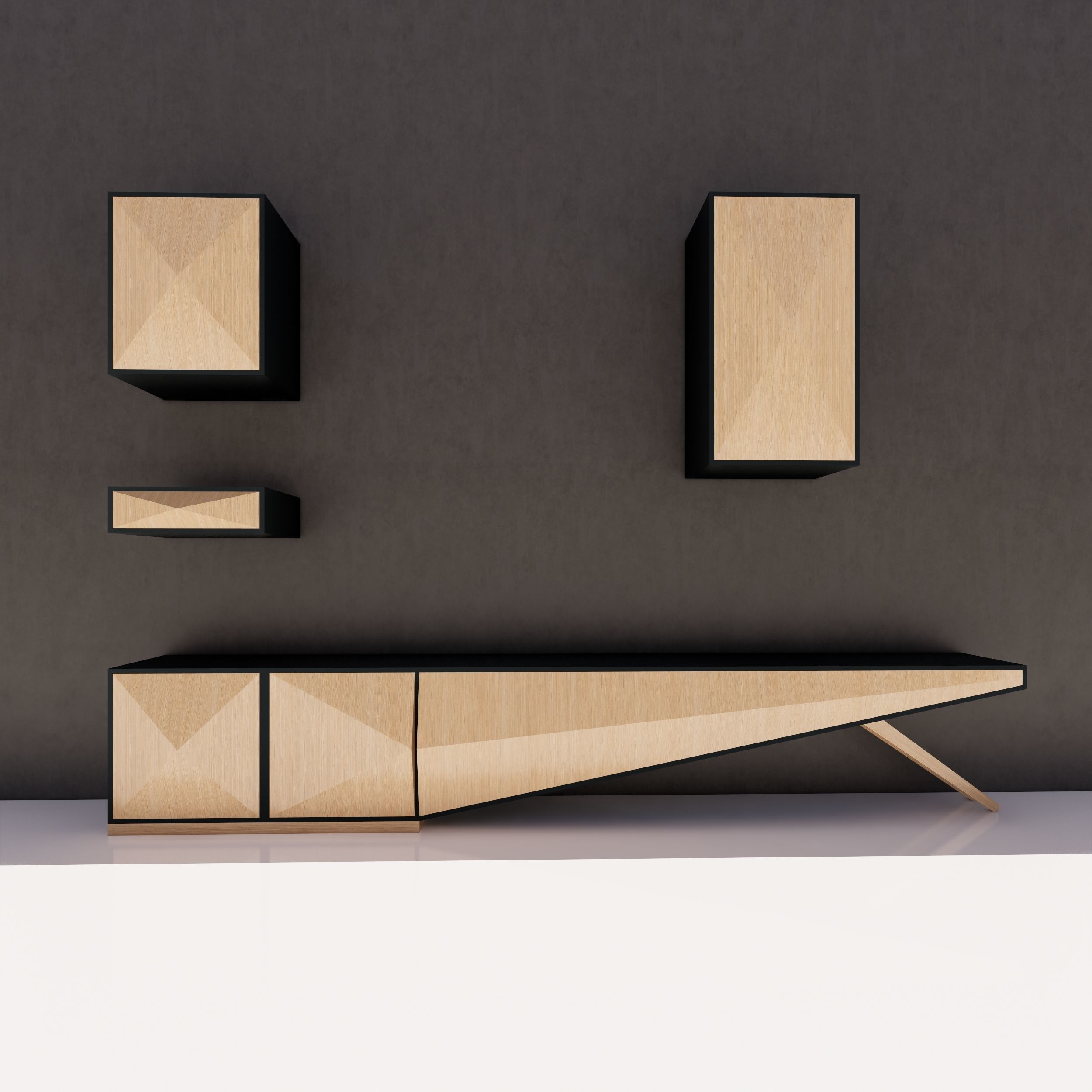 3D asset Special furniture Full parametric Revit Family