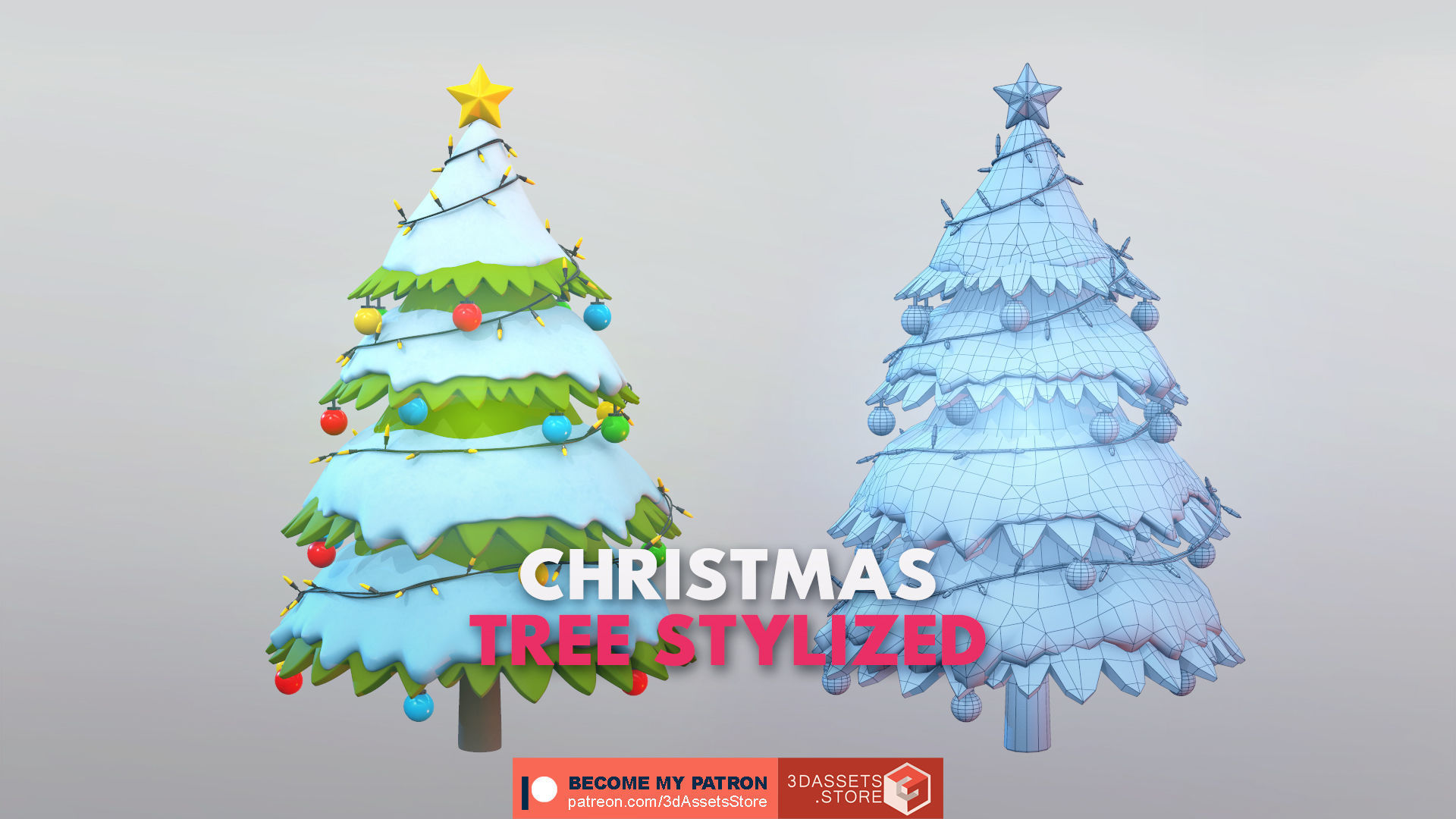 Environment - Christmas Tree Stylized