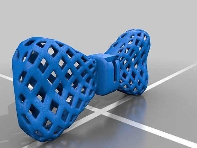 3D printable bow Tie free 3D model 3D printable | CGTrader