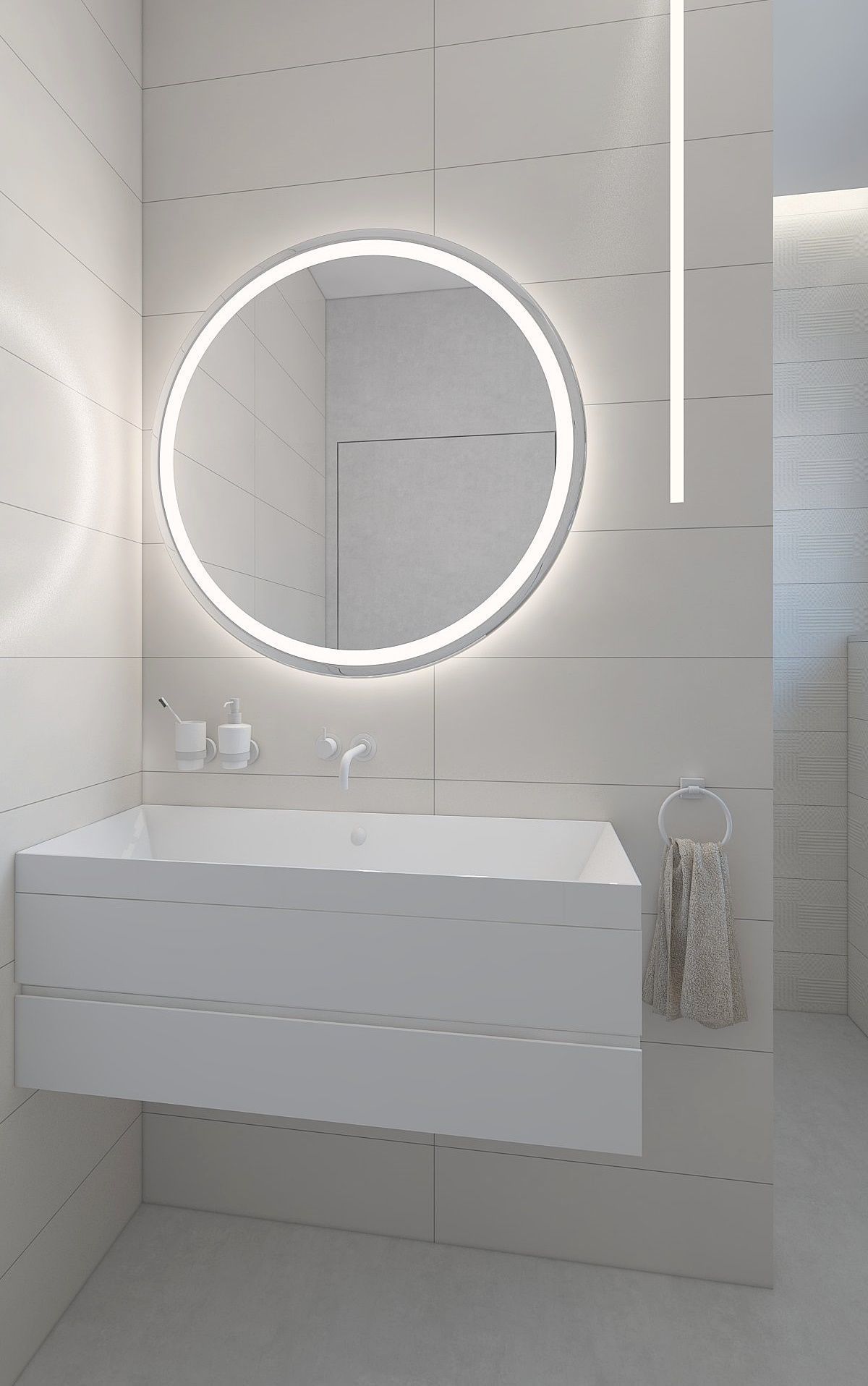 Simple amazing shower room