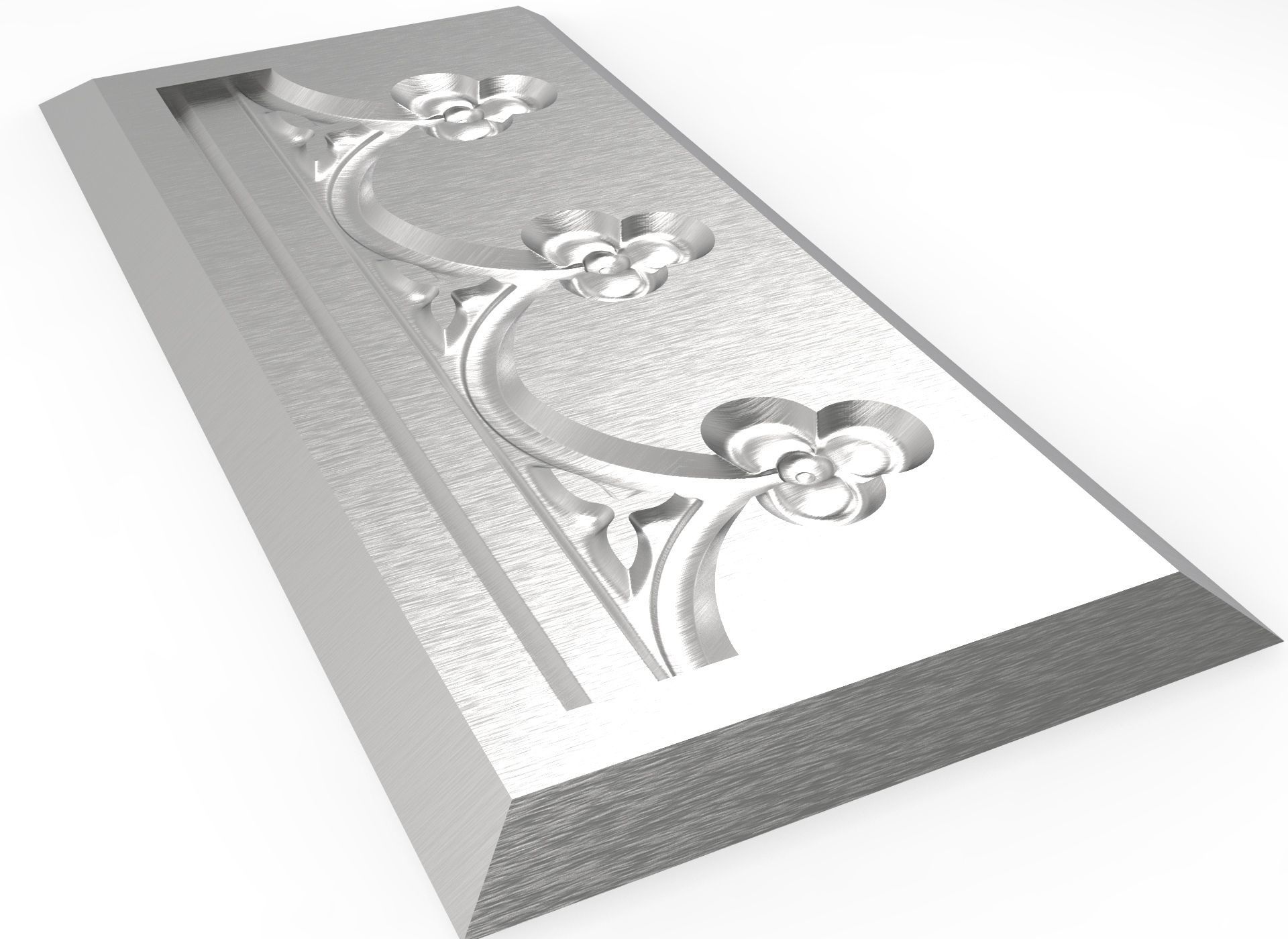 Decorated friezes with trefoil for CNC on printer HD model 3D model 3D ...