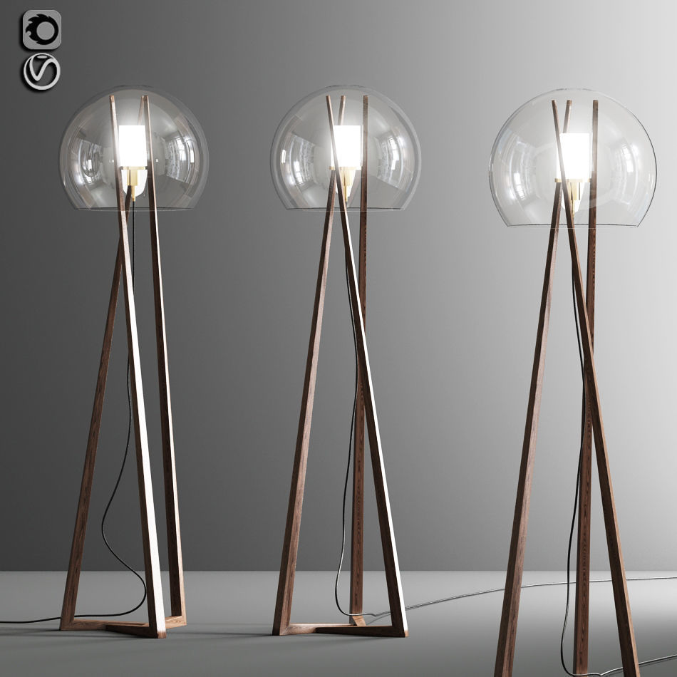 Modern Floor Lamp 3D model
