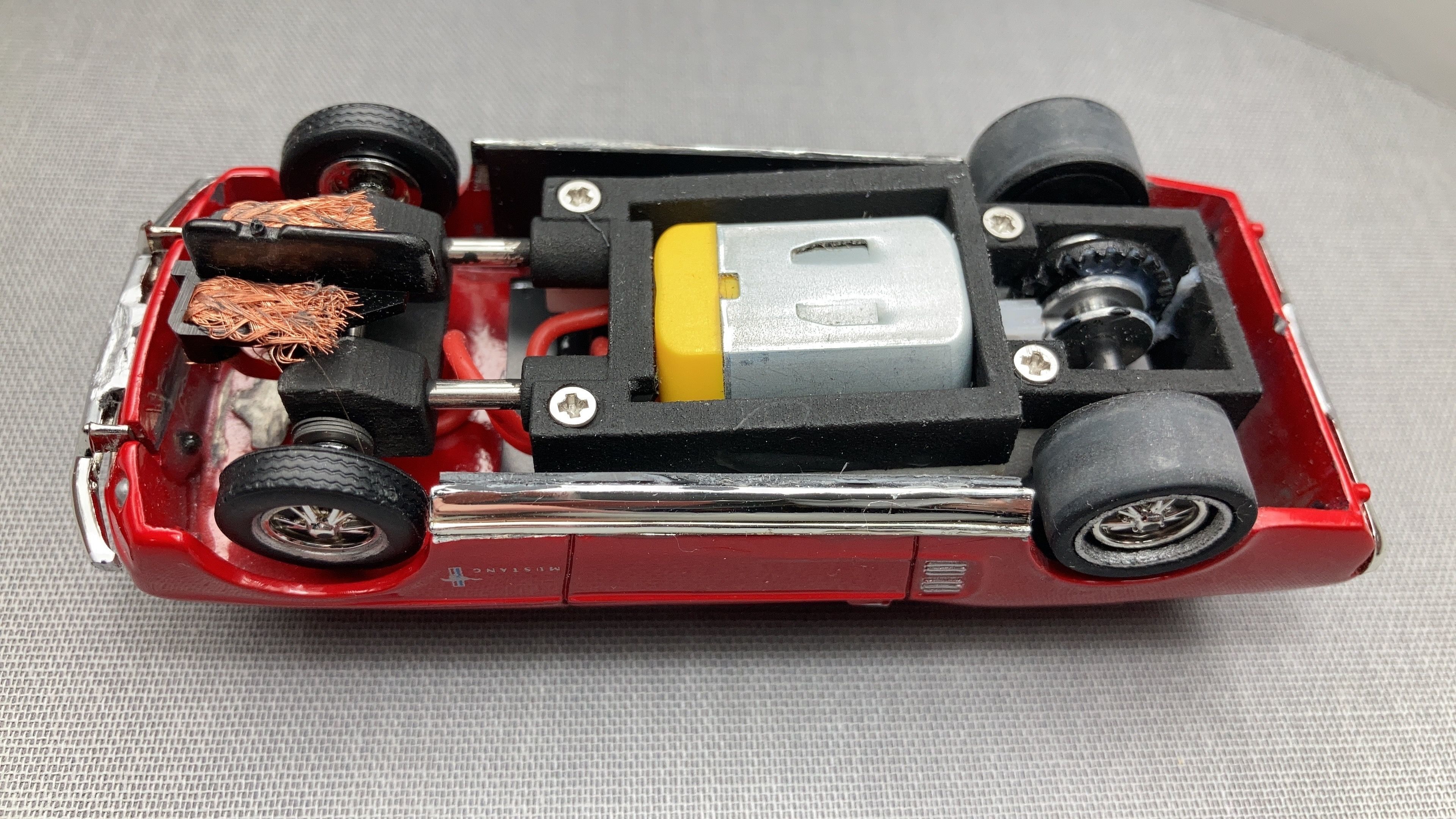 adjustable slot car chassis 3D model 3D printable CGTrader