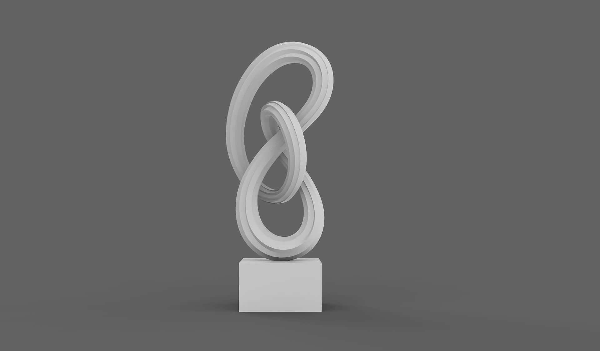 Infinity - Abstract Art Sculpture