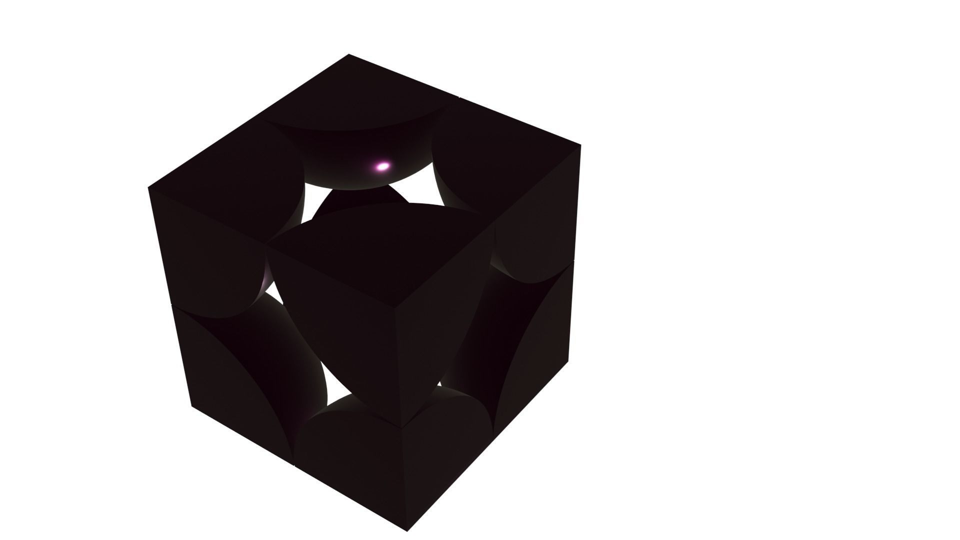 Simple Cubic Lattice free 3D model animated | CGTrader