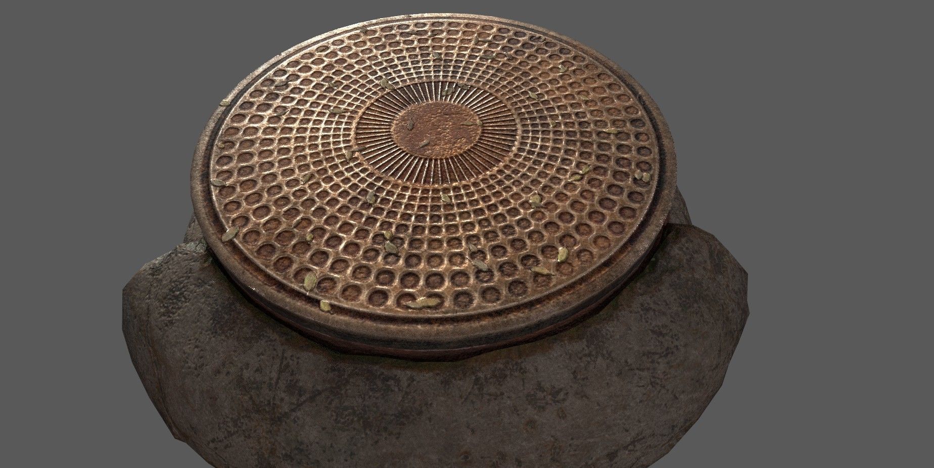 sewerage cap 3d Print model ready to use