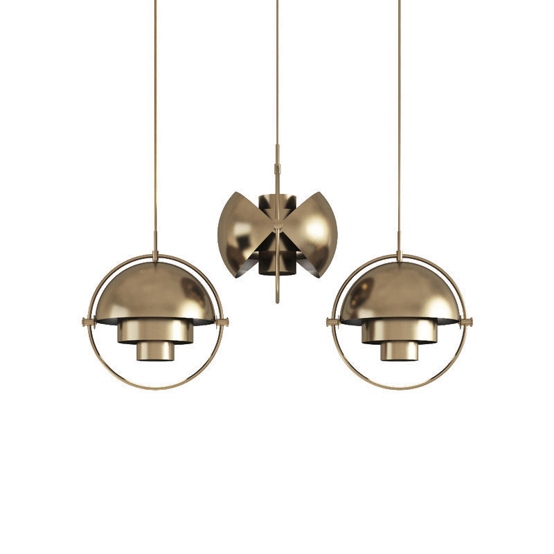 Gubi Multi Lite Pendant Louis Weisdorf 3D model