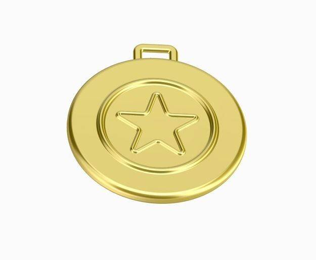 Prize Medal 3D model 3D printable STL