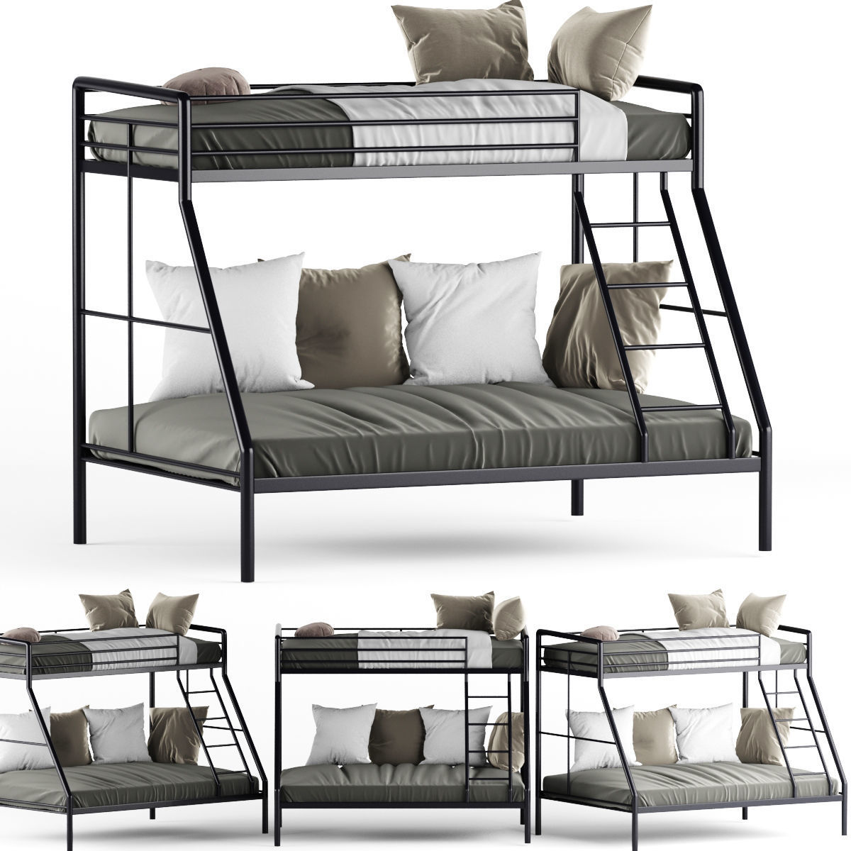 Parsons Twin Over Bunk Child Bed