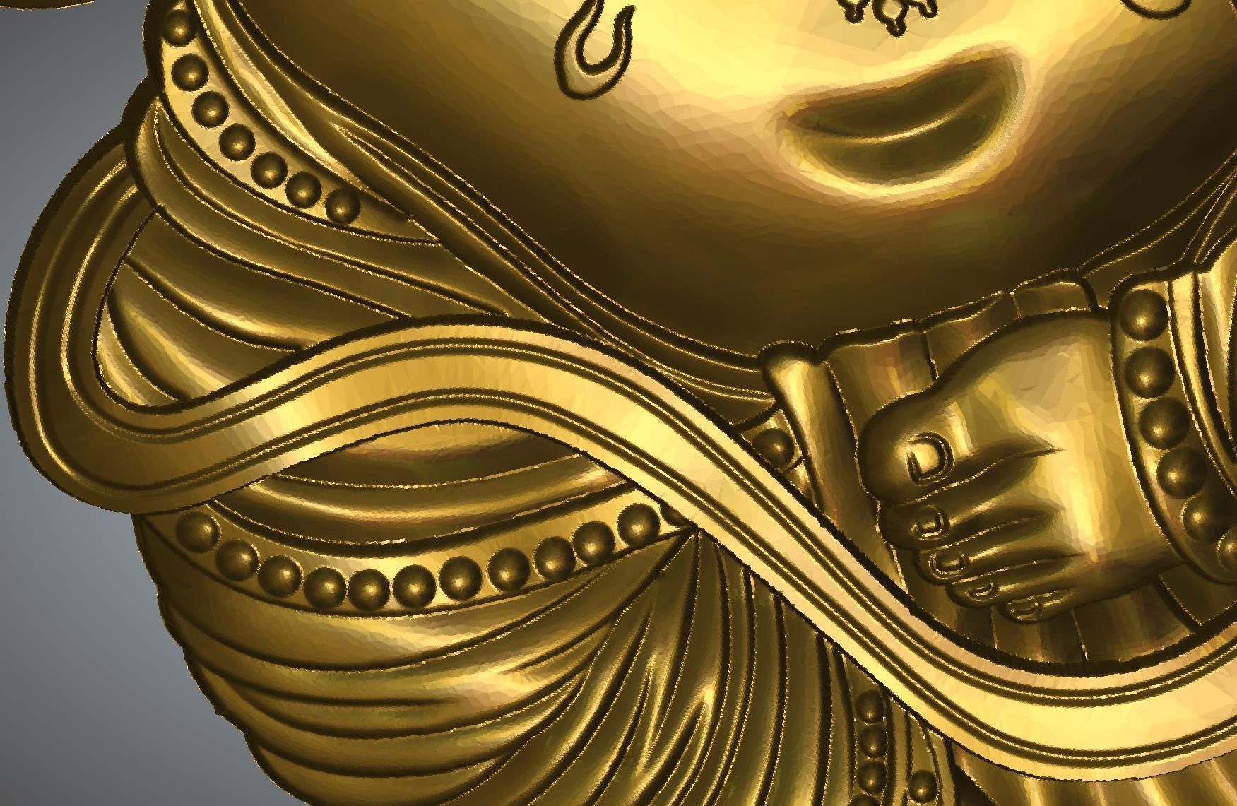 Ganesh ji 3D model 3D printable | CGTrader