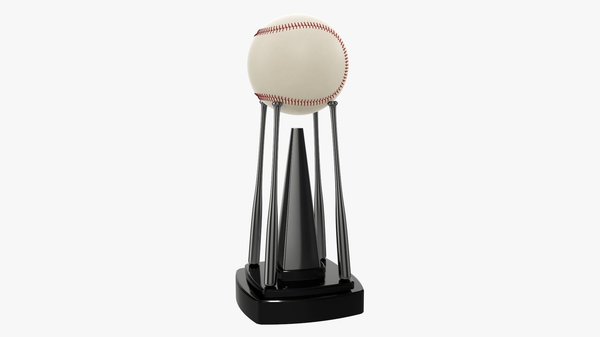 Trophy baseball ball and bats 02