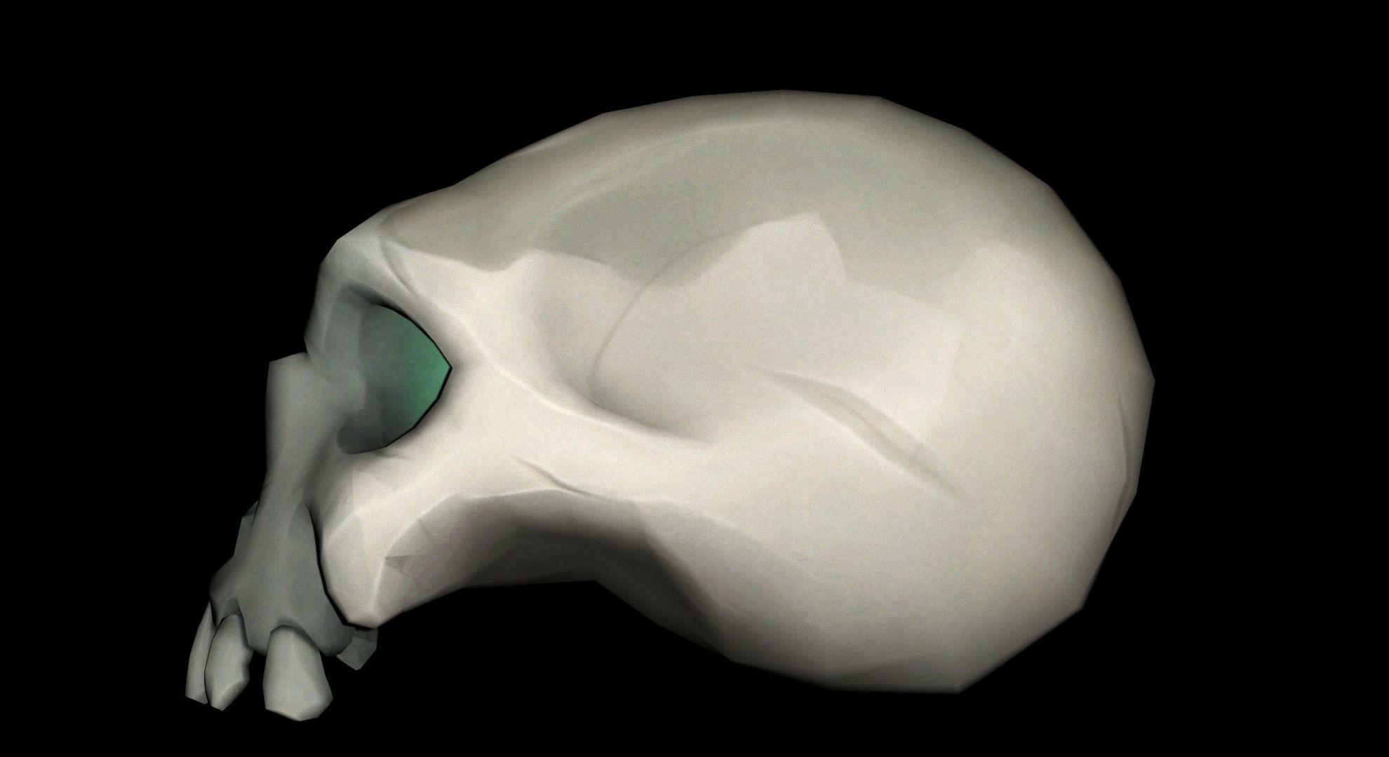 Sea of Thieves Foul Bounty Skull Remodeled free 3D model CGTrader