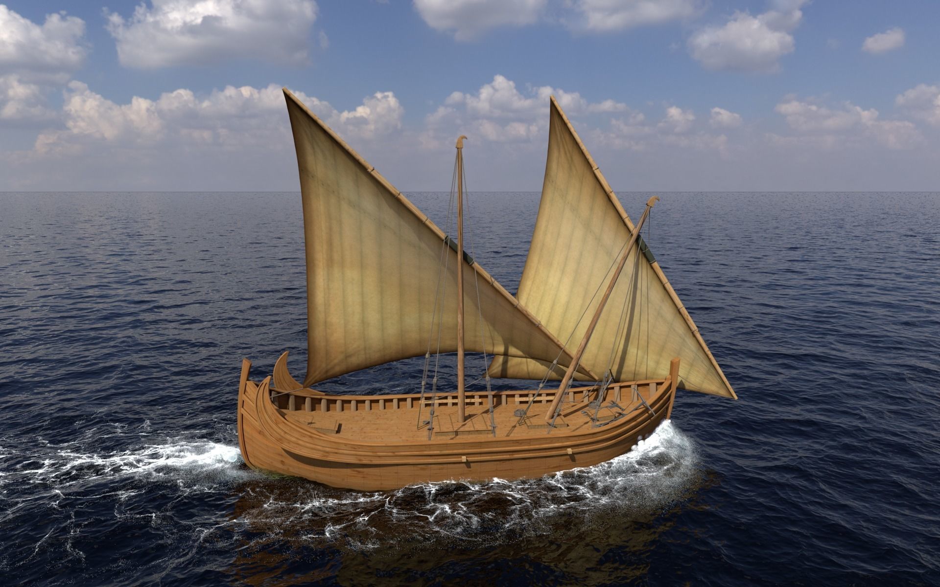 Medieval boat