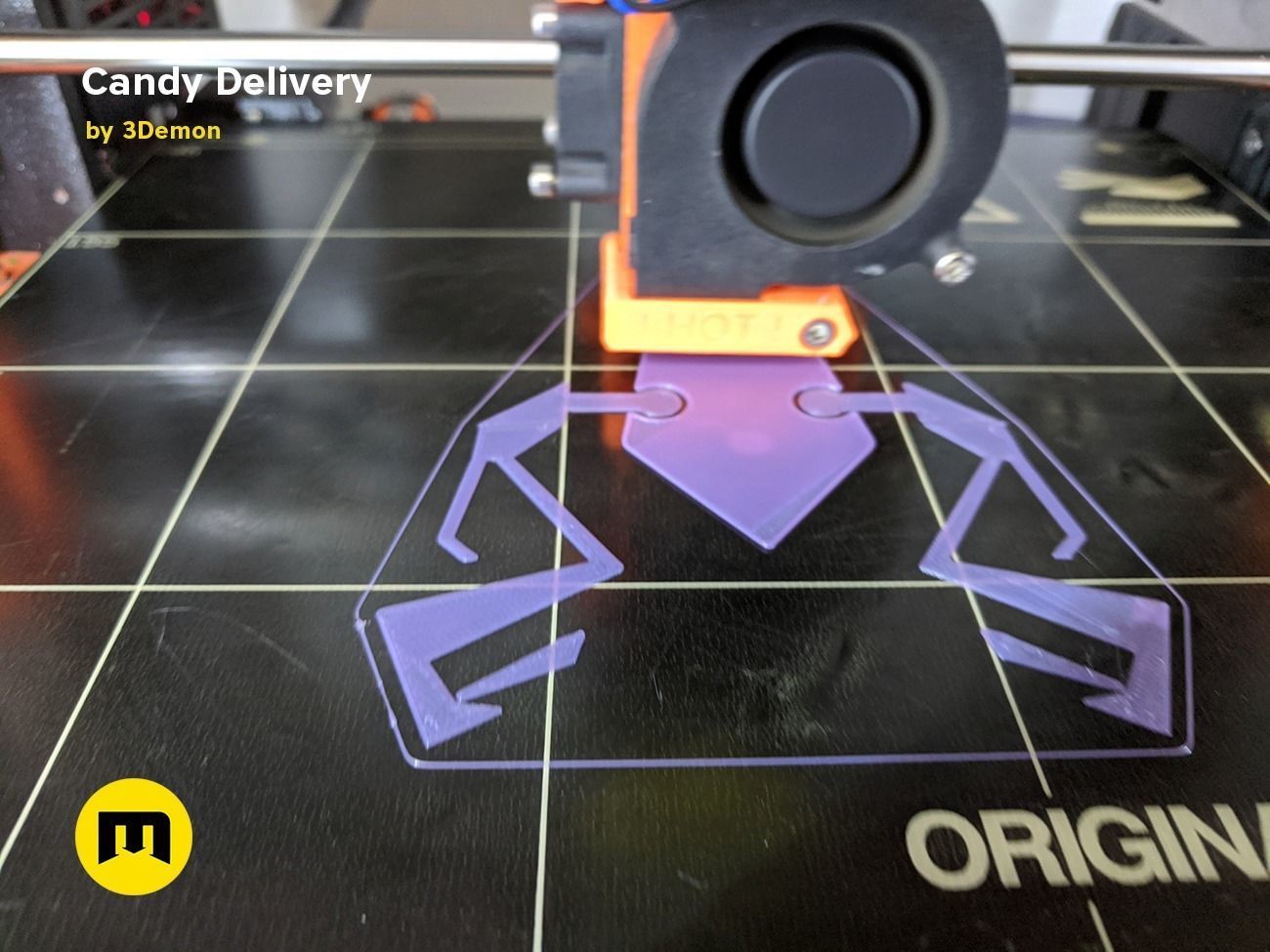 Social Distancing Halloween Candy Delivery 3D model 3D printable CGTrader