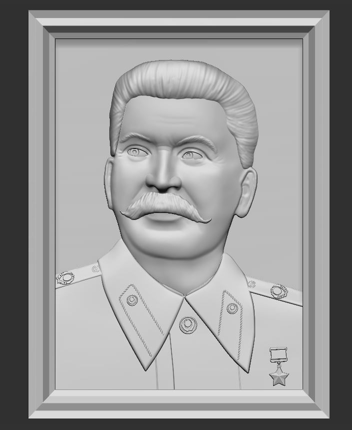 Stalin relief
