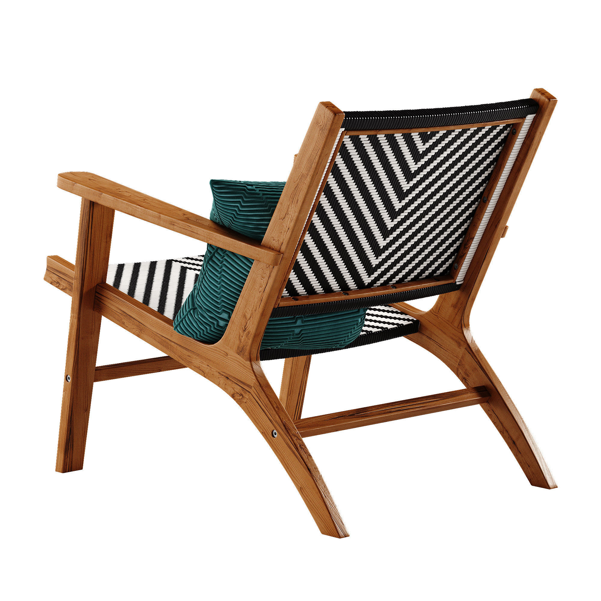 West Elm Bondi armchair 3D model CGTrader