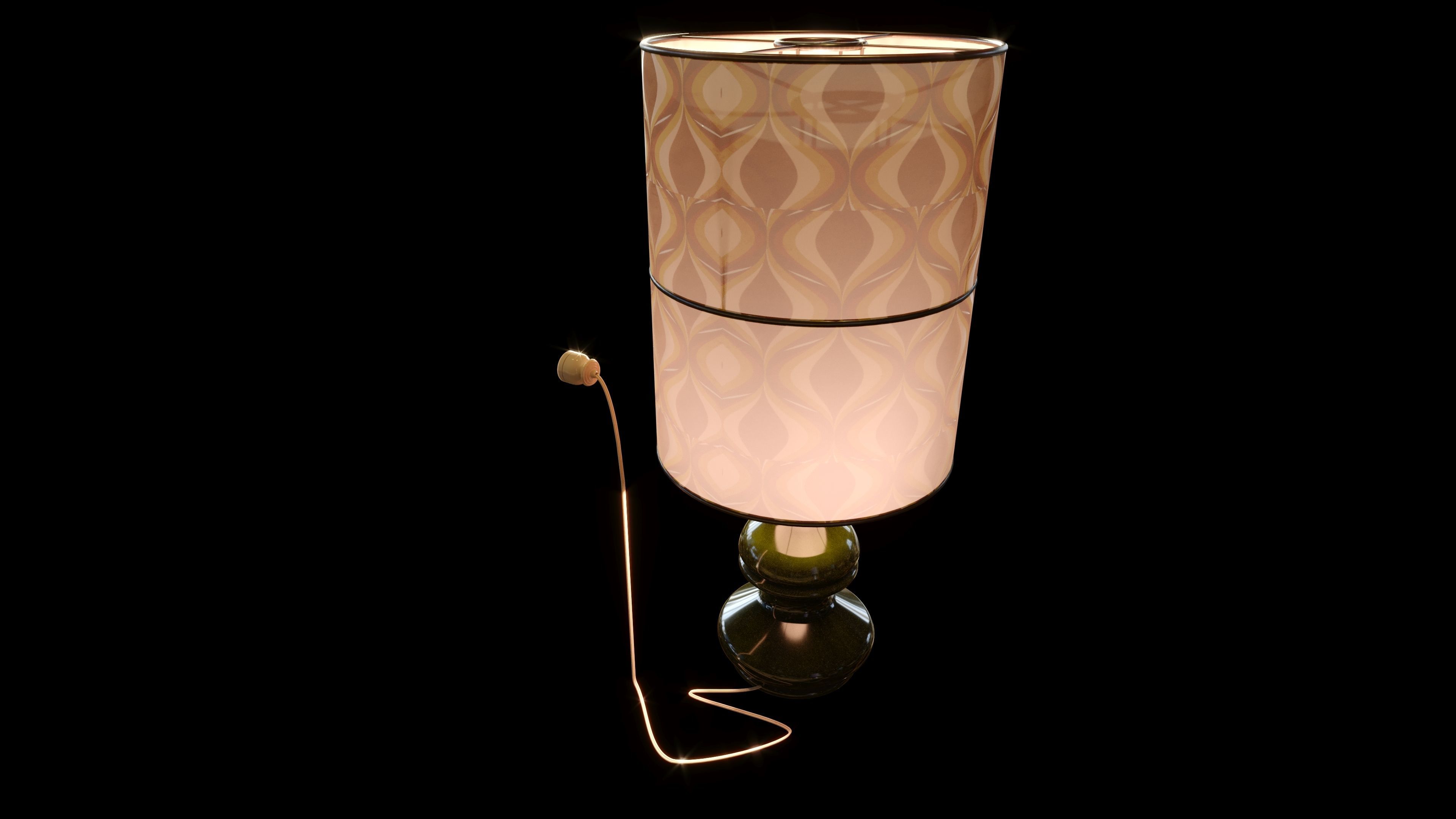 Vintage Large Table Lamp