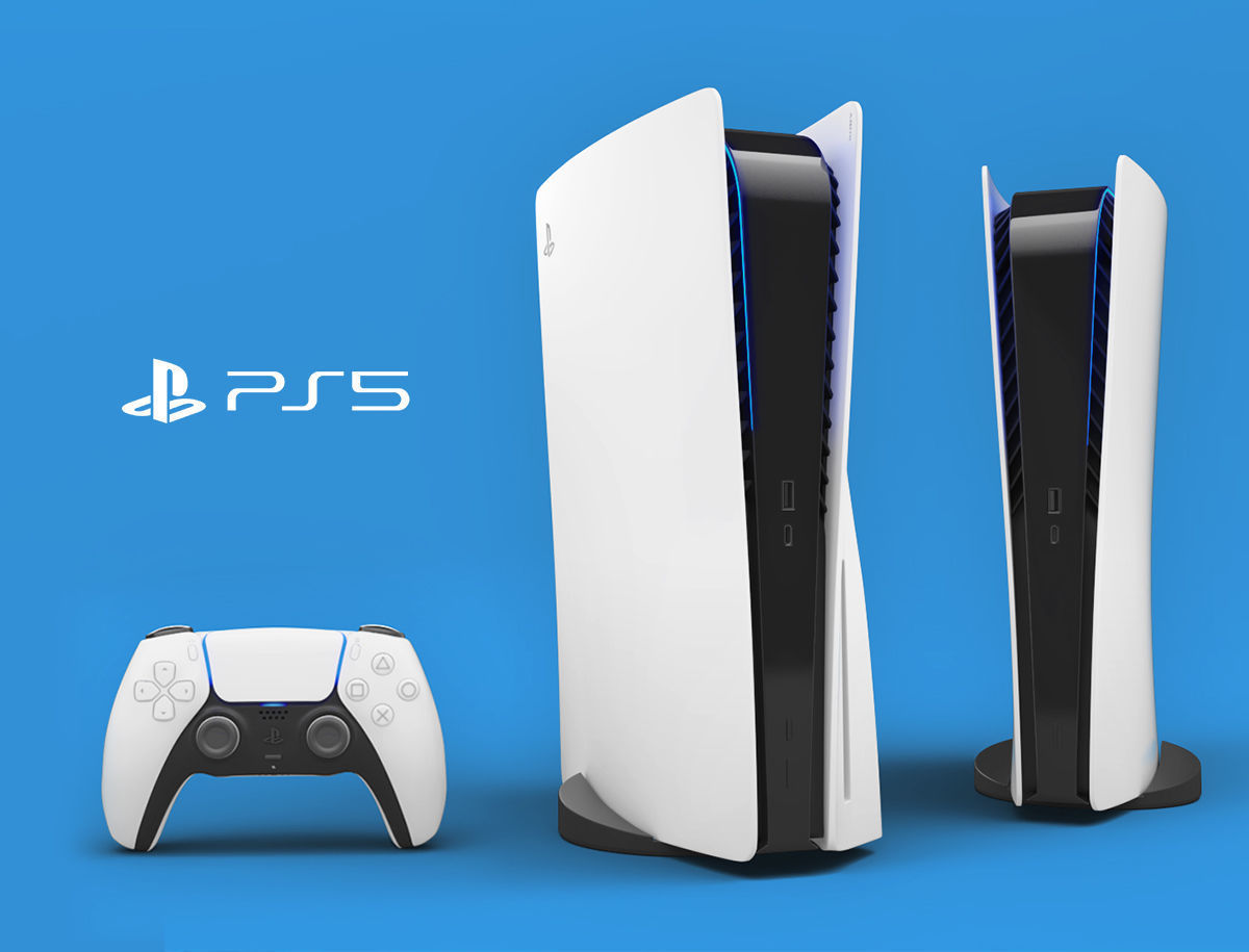 Sony PlayStation 5 with contoller