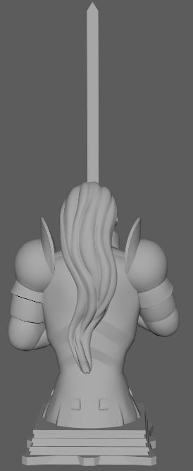 Fate Zero Saber Class Chess Piece 3D model 3D printable | CGTrader