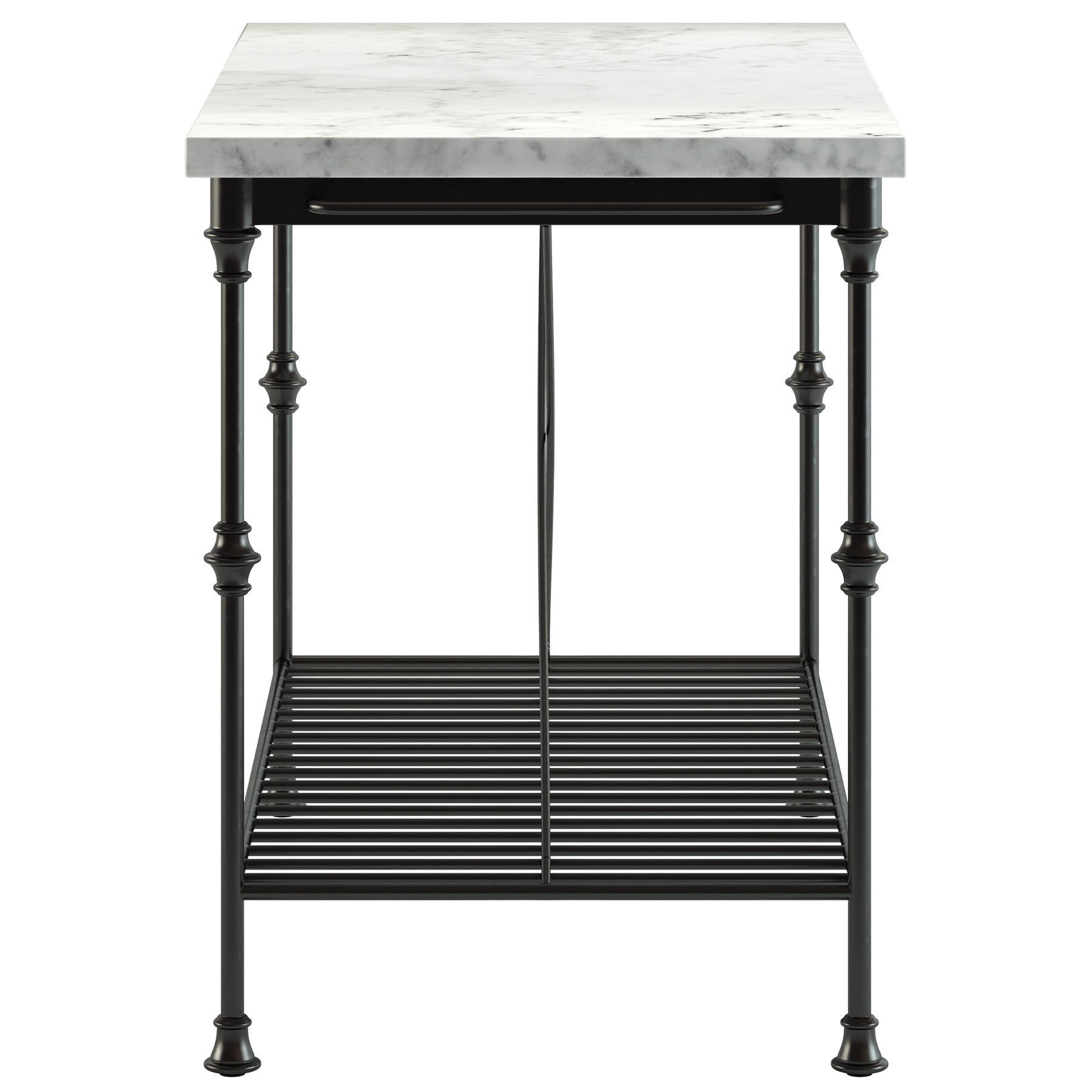 Crate and Barrel French Kitchen Island 3D model CGTrader