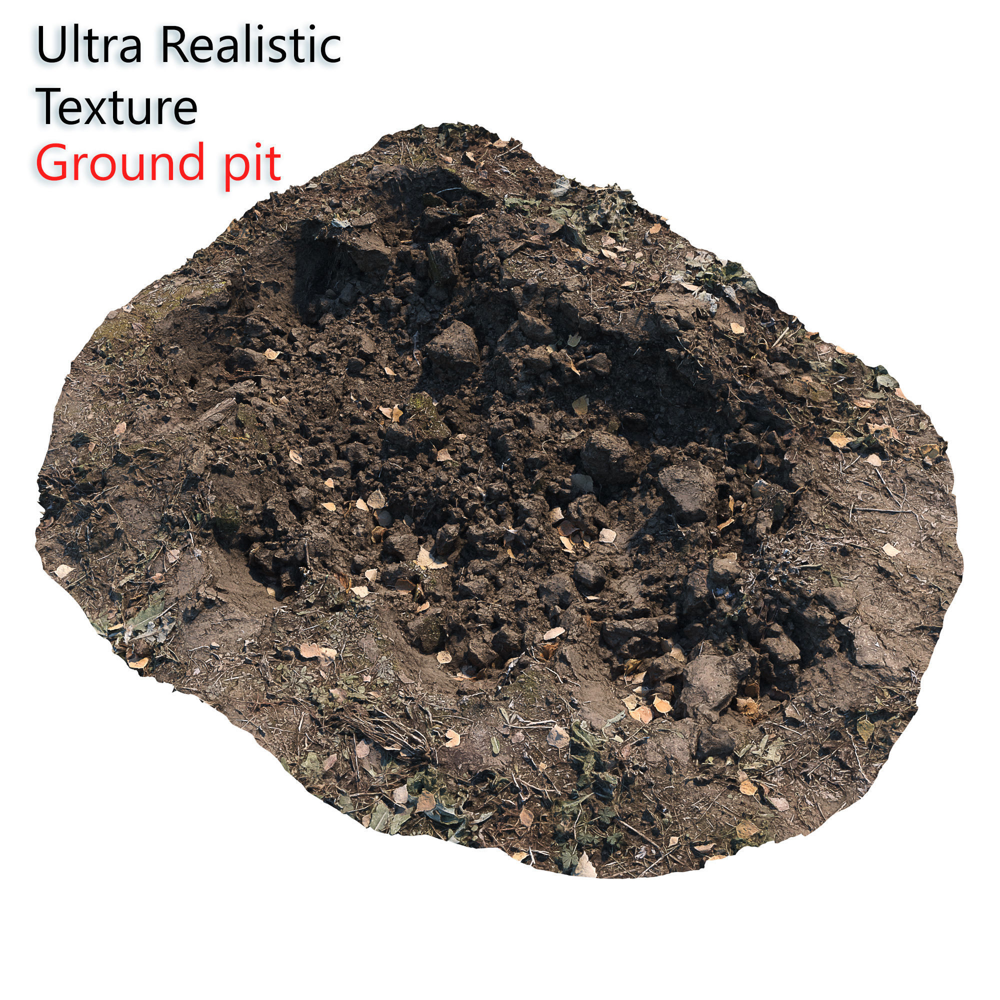 Ultra realistic Dirt pit Scan