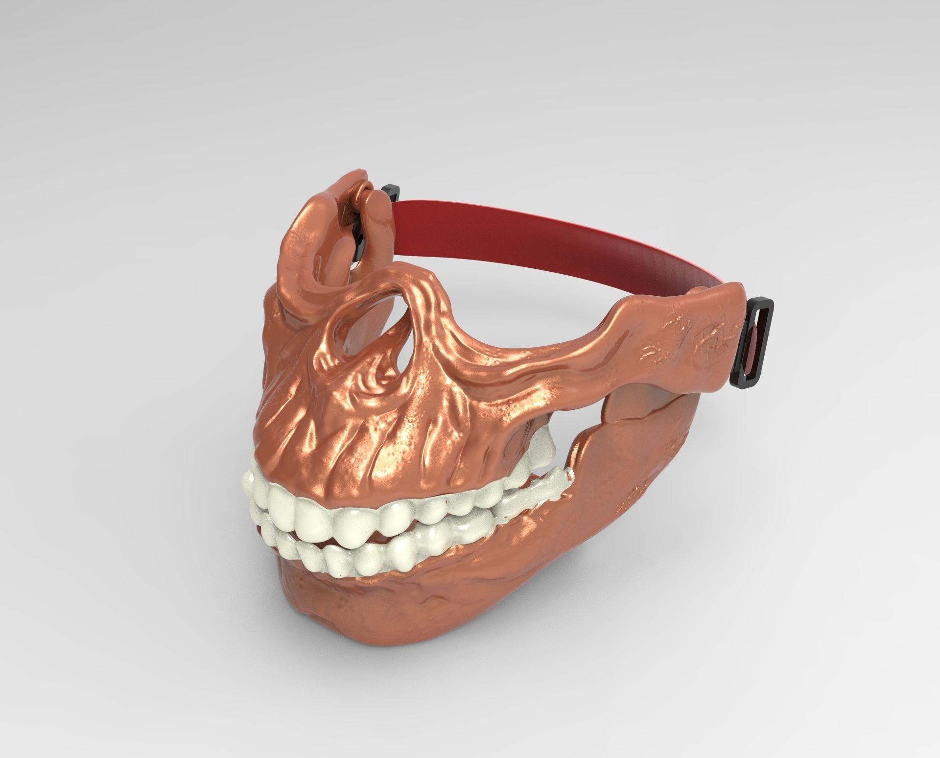 Dog muzzle 3D model 3D printable CGTrader