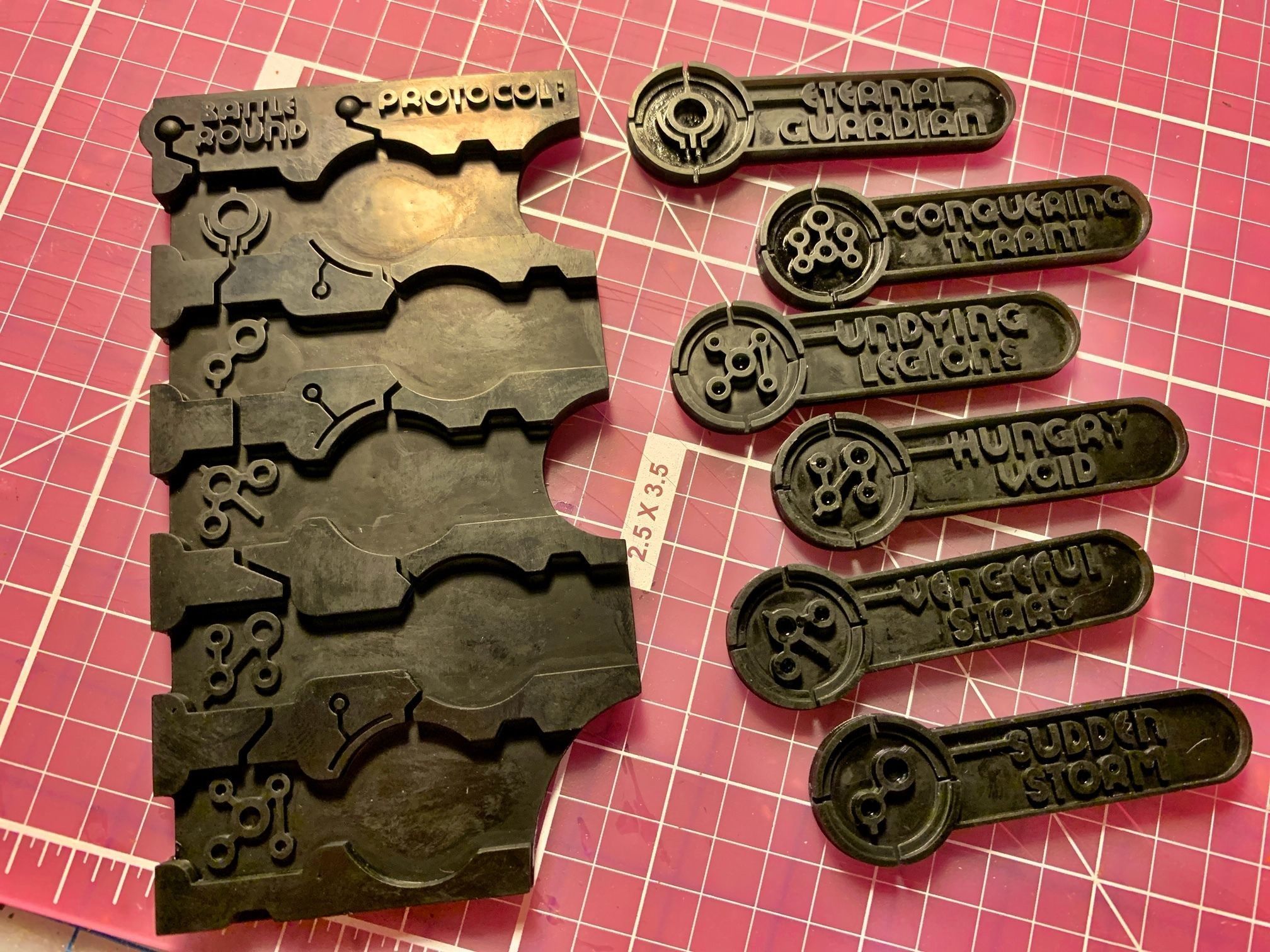 Space Pharoah Command Protocol Tracker Warhammer 40k 3D Model 3D 