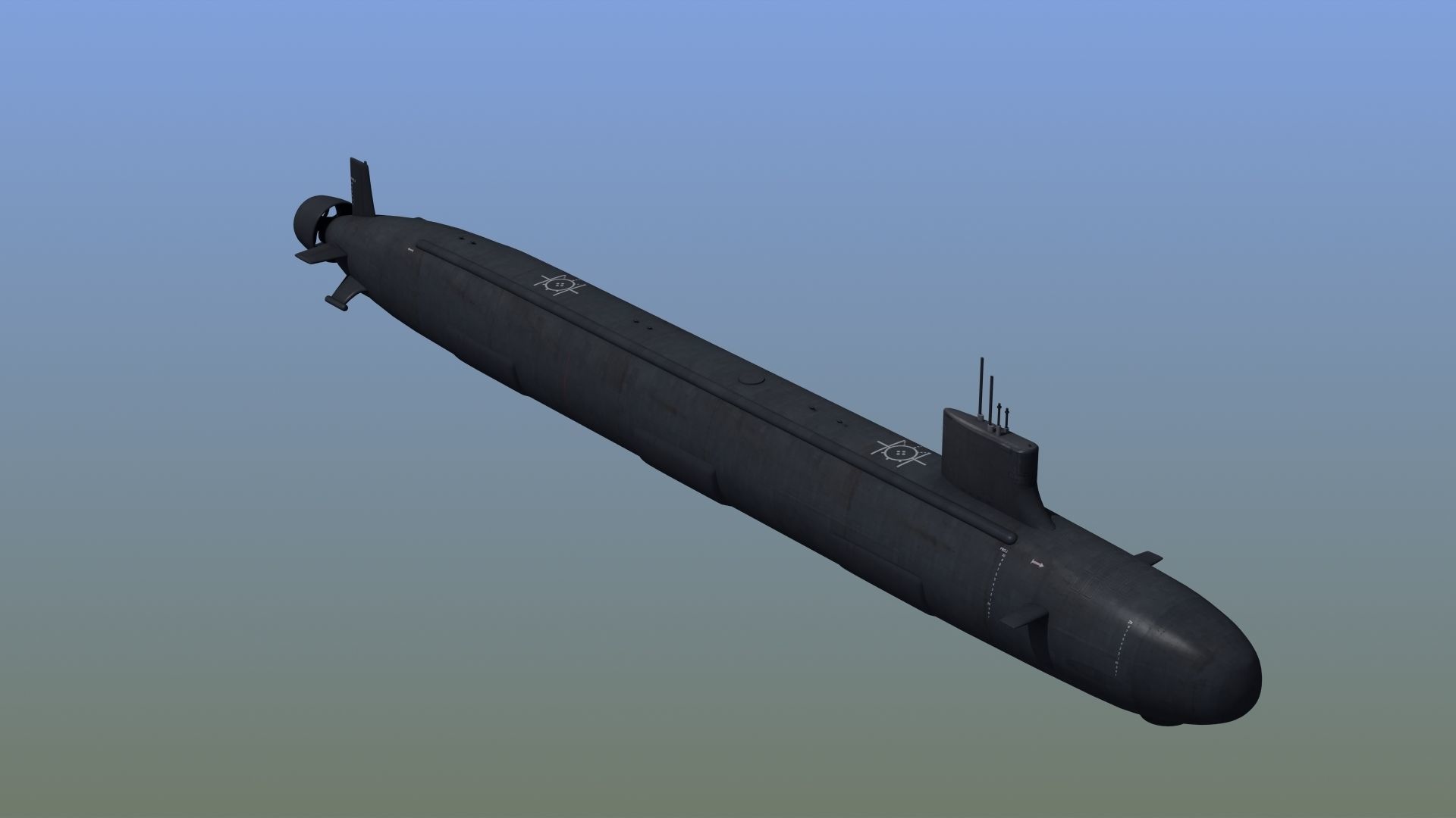 US Navy Submarine SSN