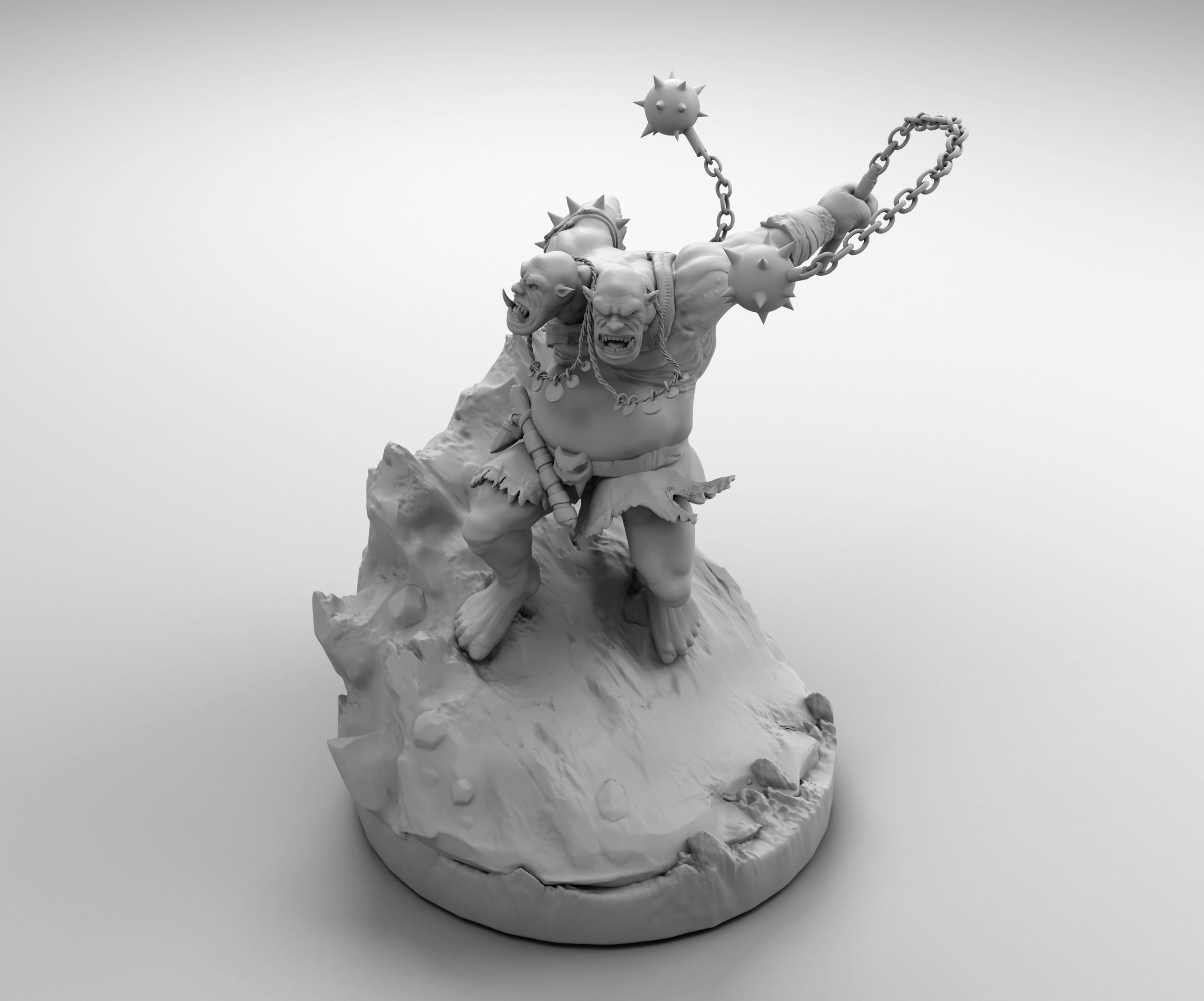 Ogre with a Mace