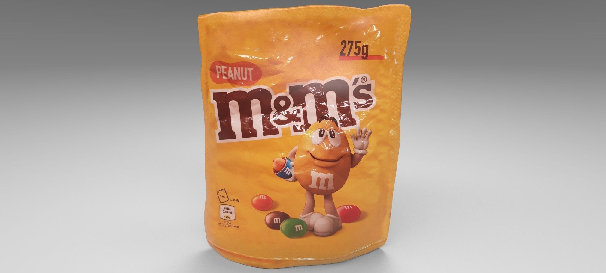 M and M s 3D model