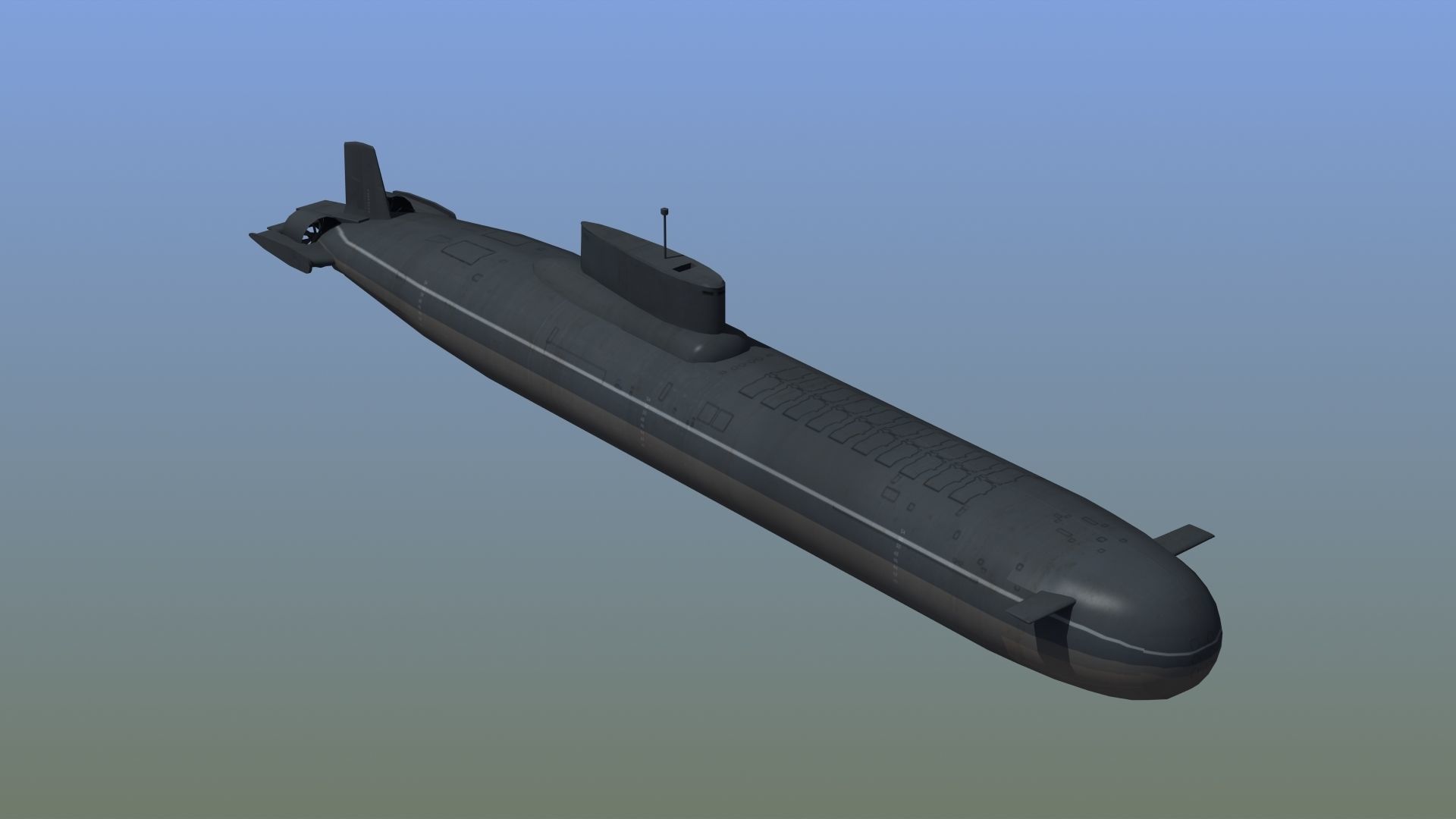 Typhoon Submarine