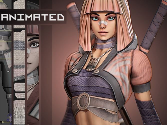 Yuko - Stylized Character