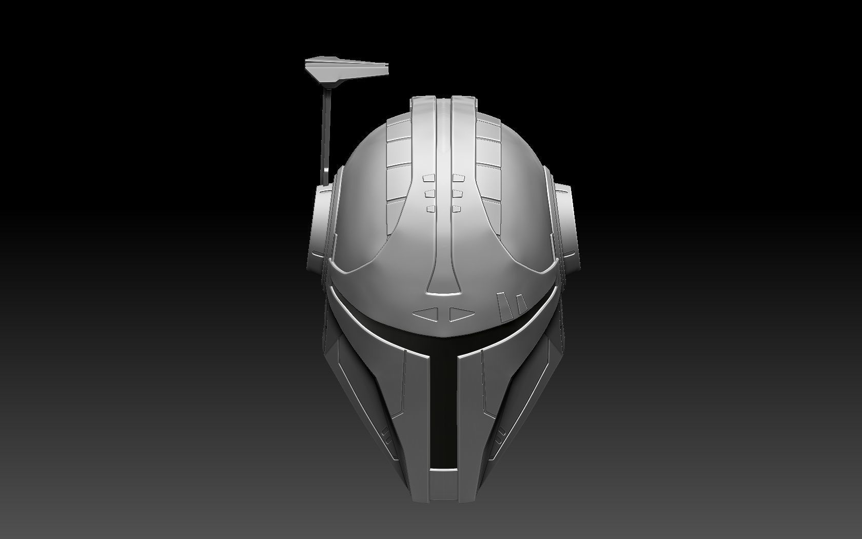 Mandalorian Helmet 3D model 3D printable CGTrader