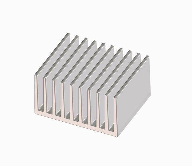 Heat Sink 3D printable model CGTrader