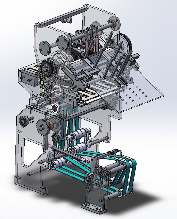 Automatic high-speed cartoning machine 3D model | CGTrader