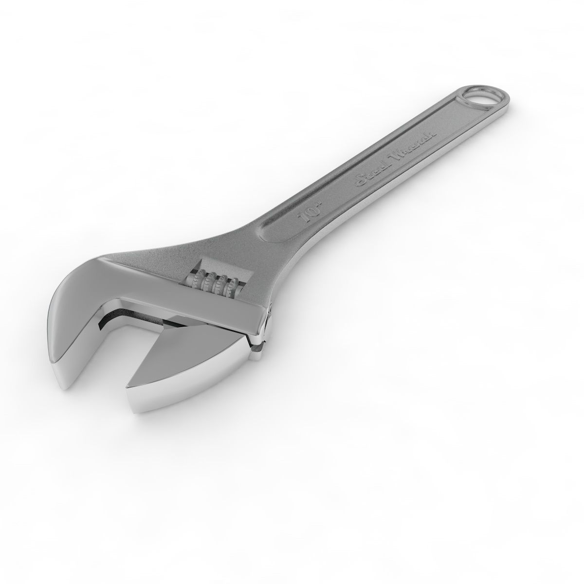 Rigged Pipe Wrench