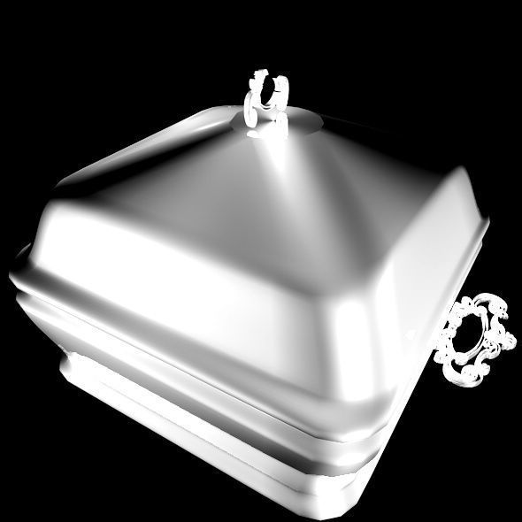 Silver Serving Bowl
