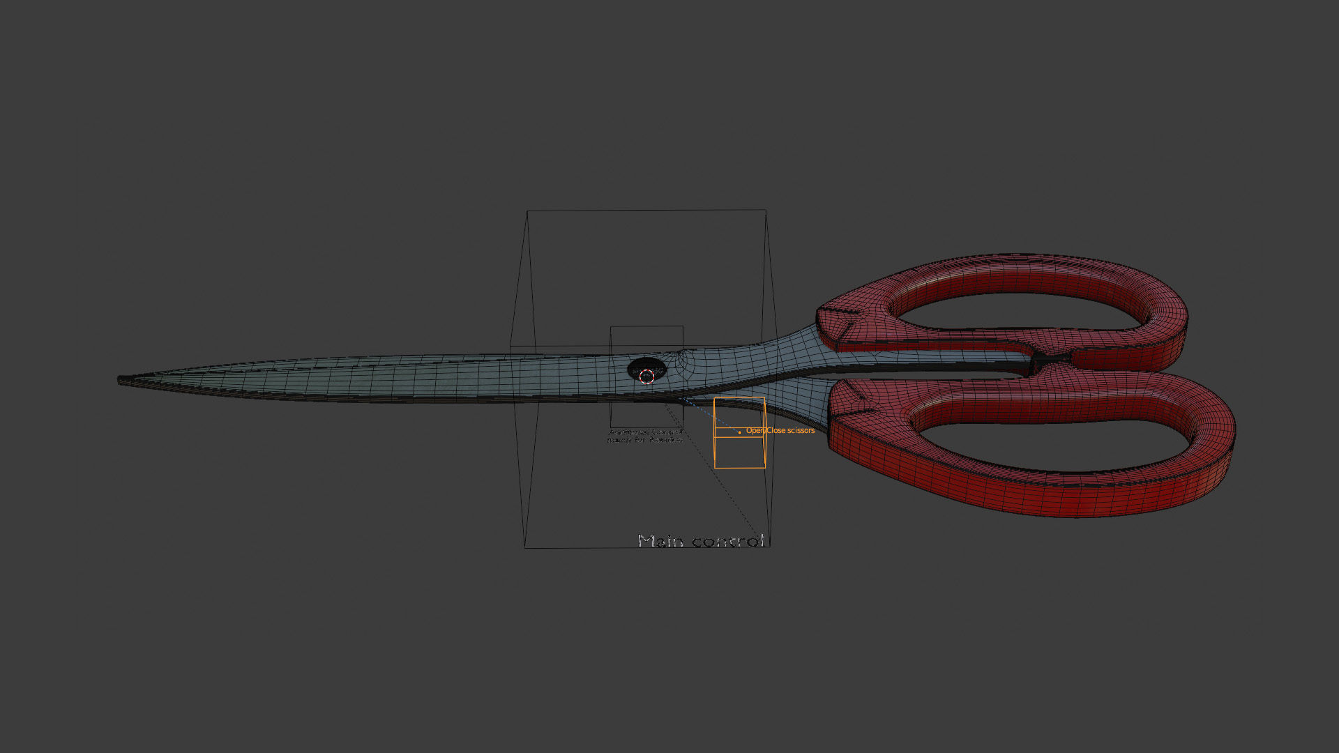 Scissors free 3D model rigged | CGTrader