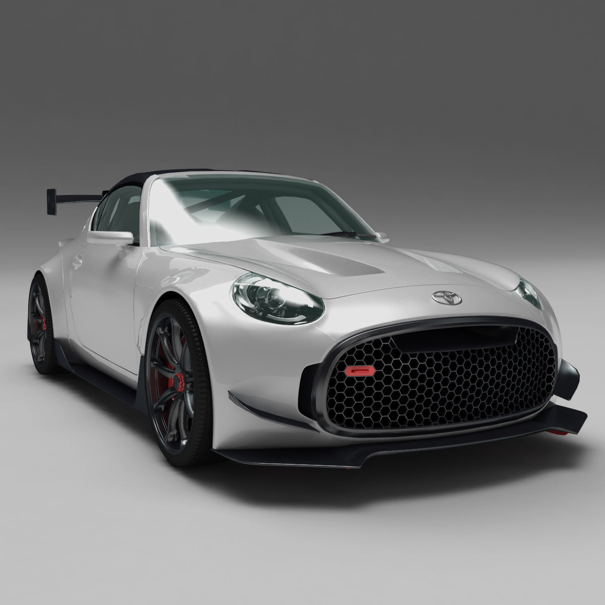 Toyota S-FR Racing Concept Car 3D model | CGTrader
