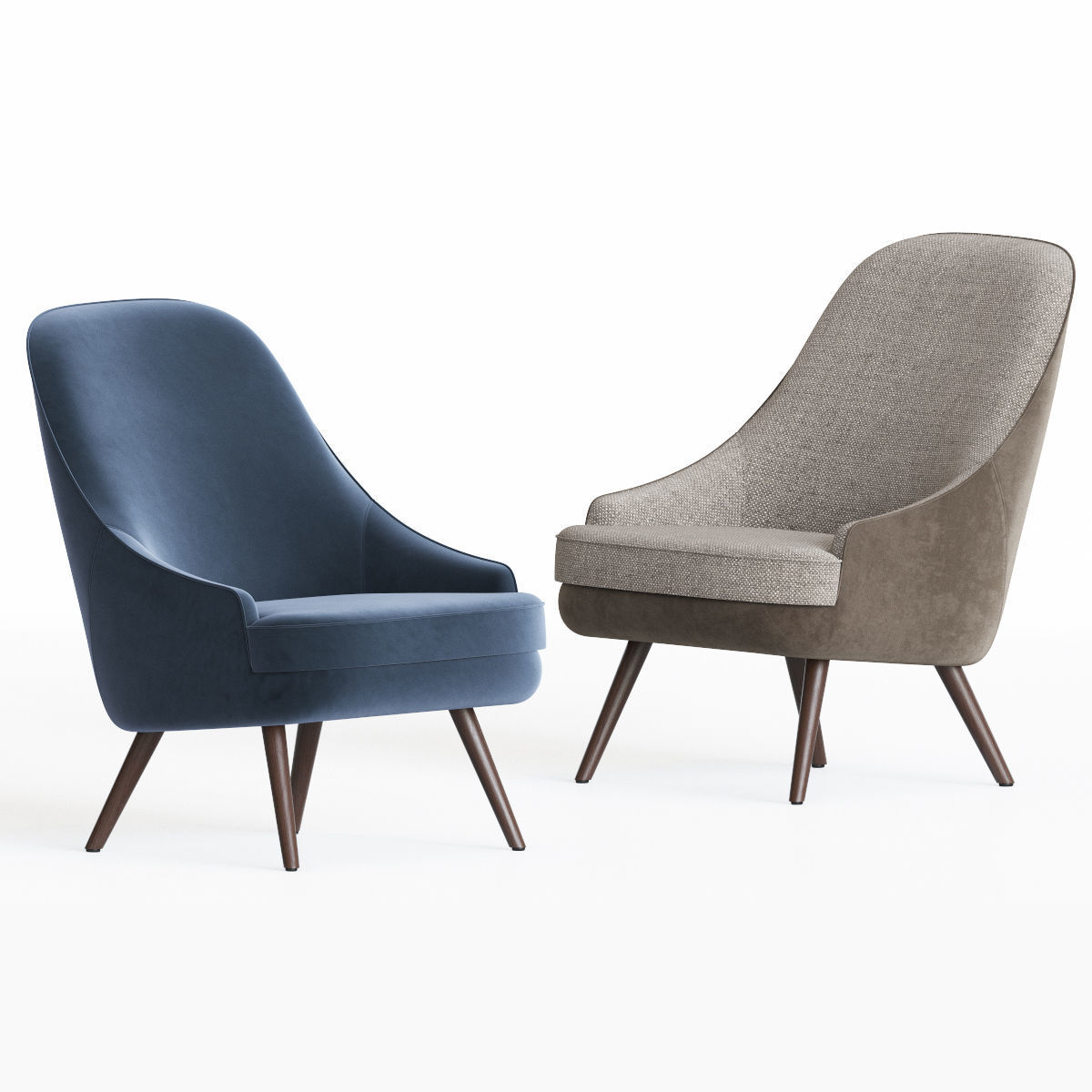 375 Walter Knoll Armchair 3D model CGTrader