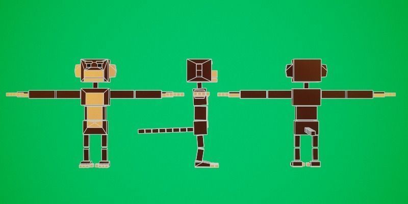3D model Stylized Monkey Rigged-Animated VR / AR / low-poly | CGTrader