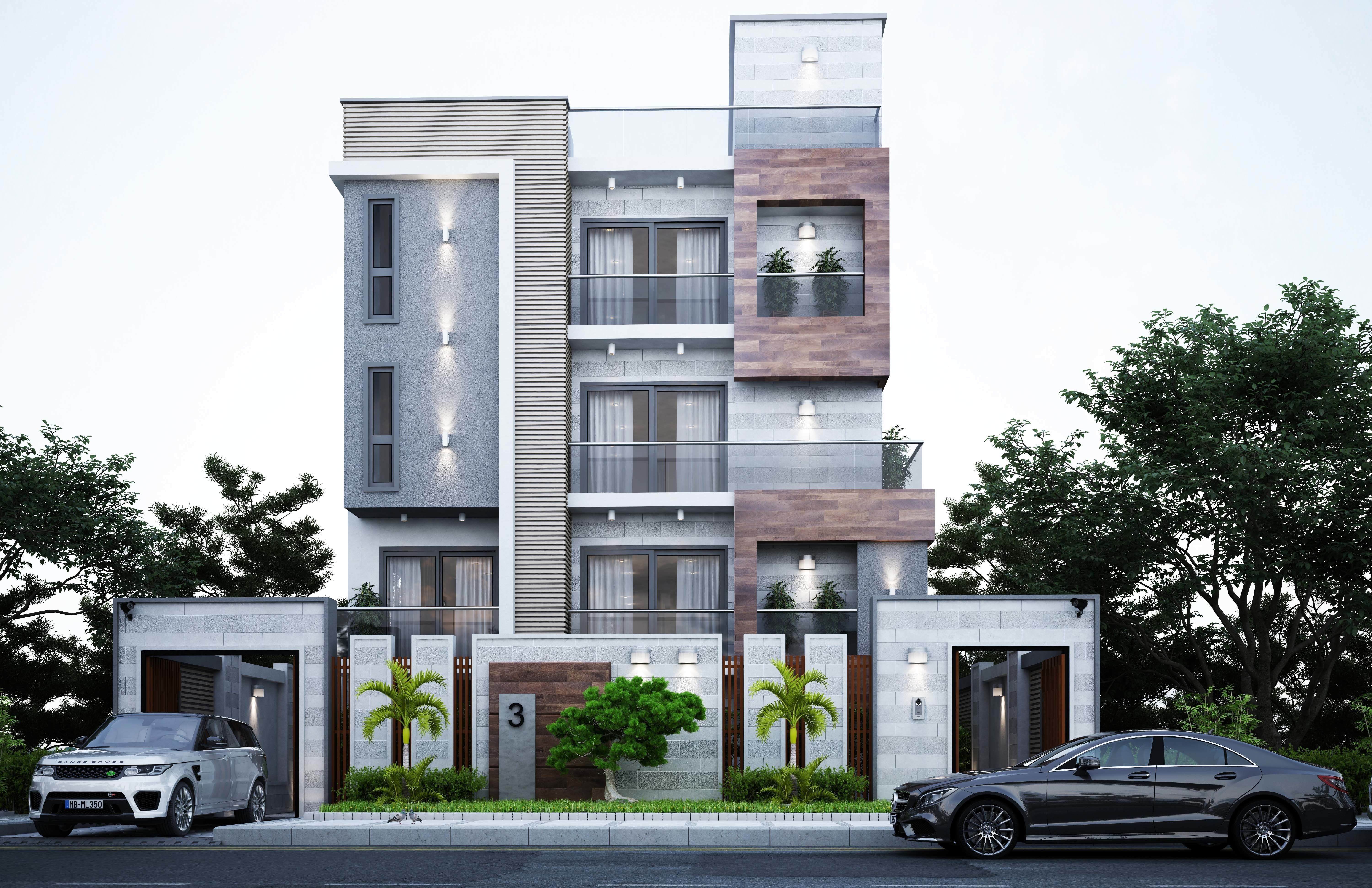 Exterior Scene 3D model 3D model