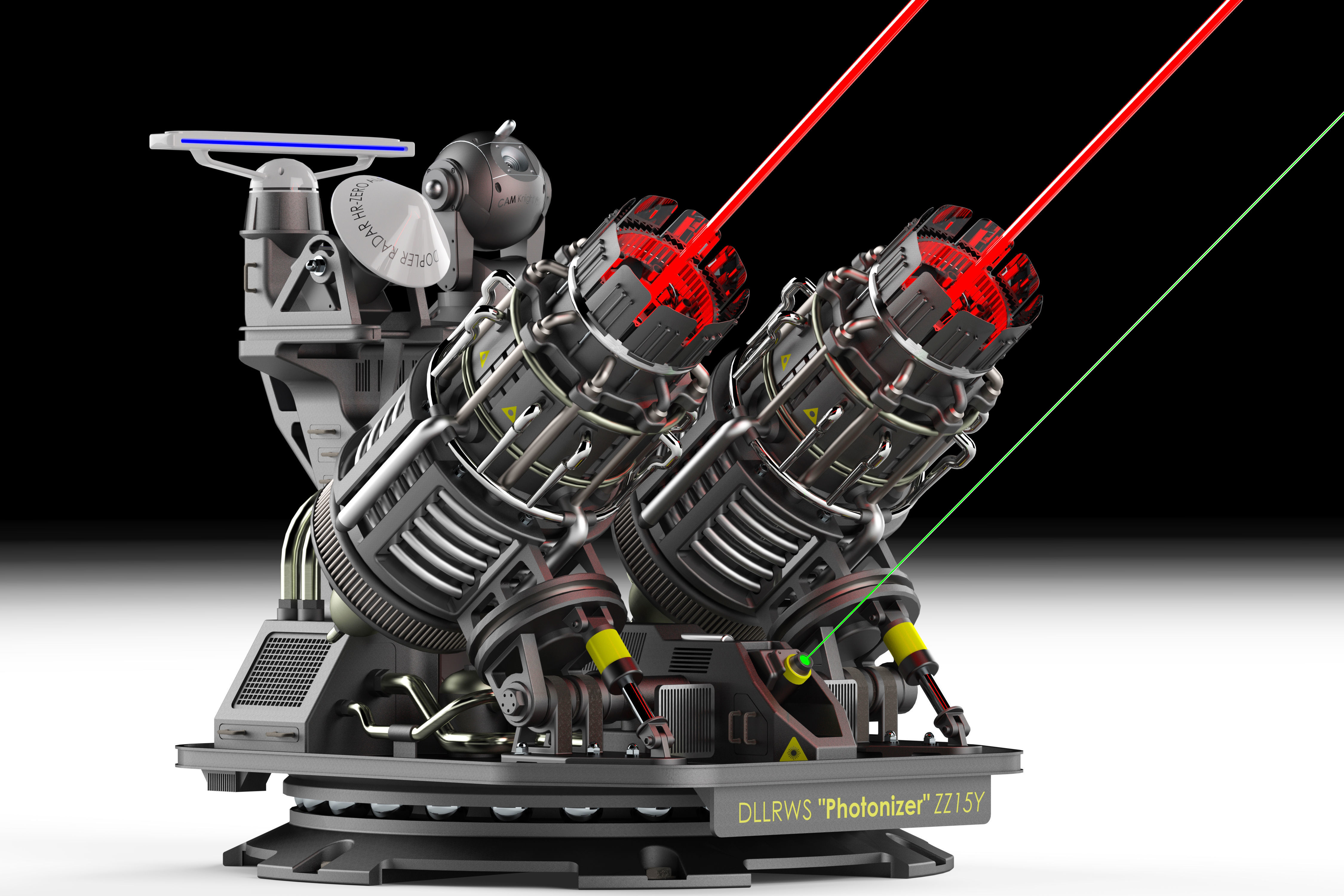 DLLRWS The Photonizer Low-poly 3D model